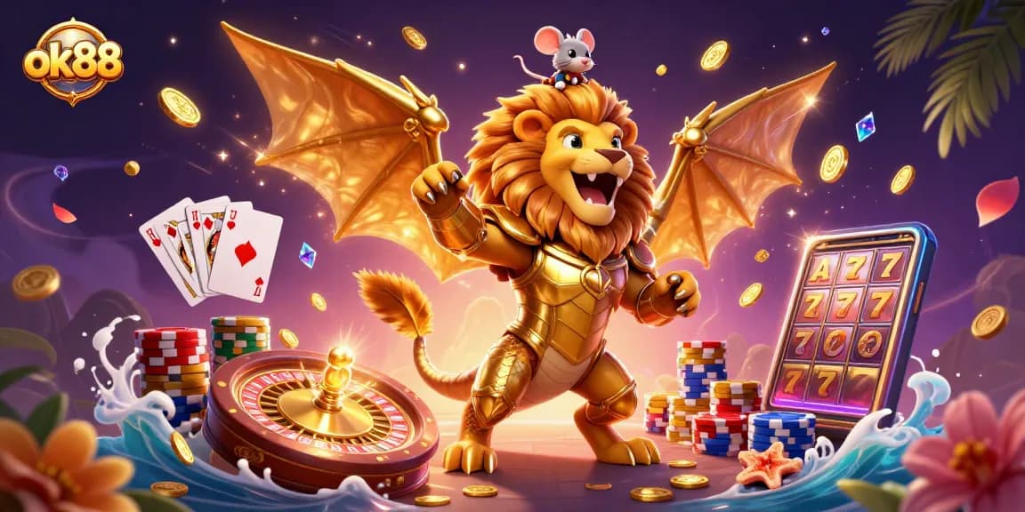 Experience thrilling wins at ok88 with vibrant 3D casino elements and dynamic action.