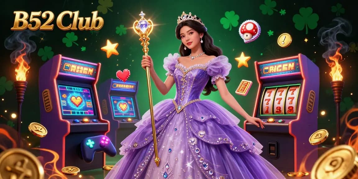 B52 Club offers an exceptional gaming experience with vibrant arcade game machines enhancing the casino atmosphere.
