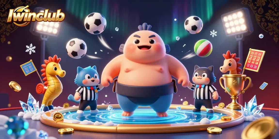 Iwinclub offers thrilling gameplay with a fugu champion in a dynamic underwater casino ring.