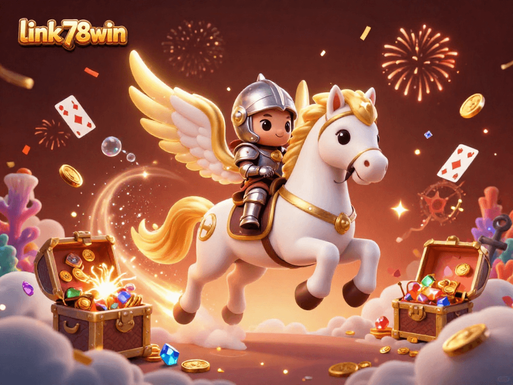 Experience the excitement of link 78win gaming with vivid 3D visuals and dynamic elements.