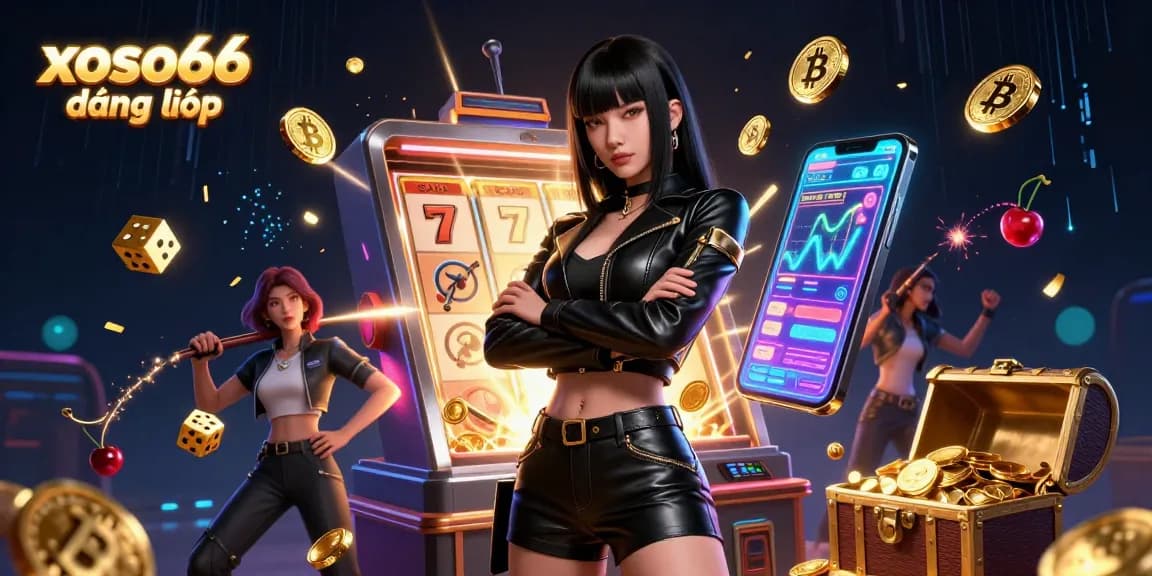 Experience thrilling gameplay with xoso66 đăng nhập showcasing bursting jackpots and futuristic casino elements.
