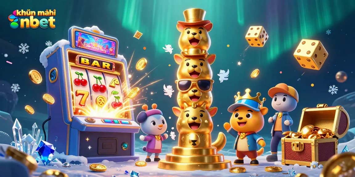 Activate winning potential with khuyến mãi nbet in this vibrant casino illustration bursting with excitement.