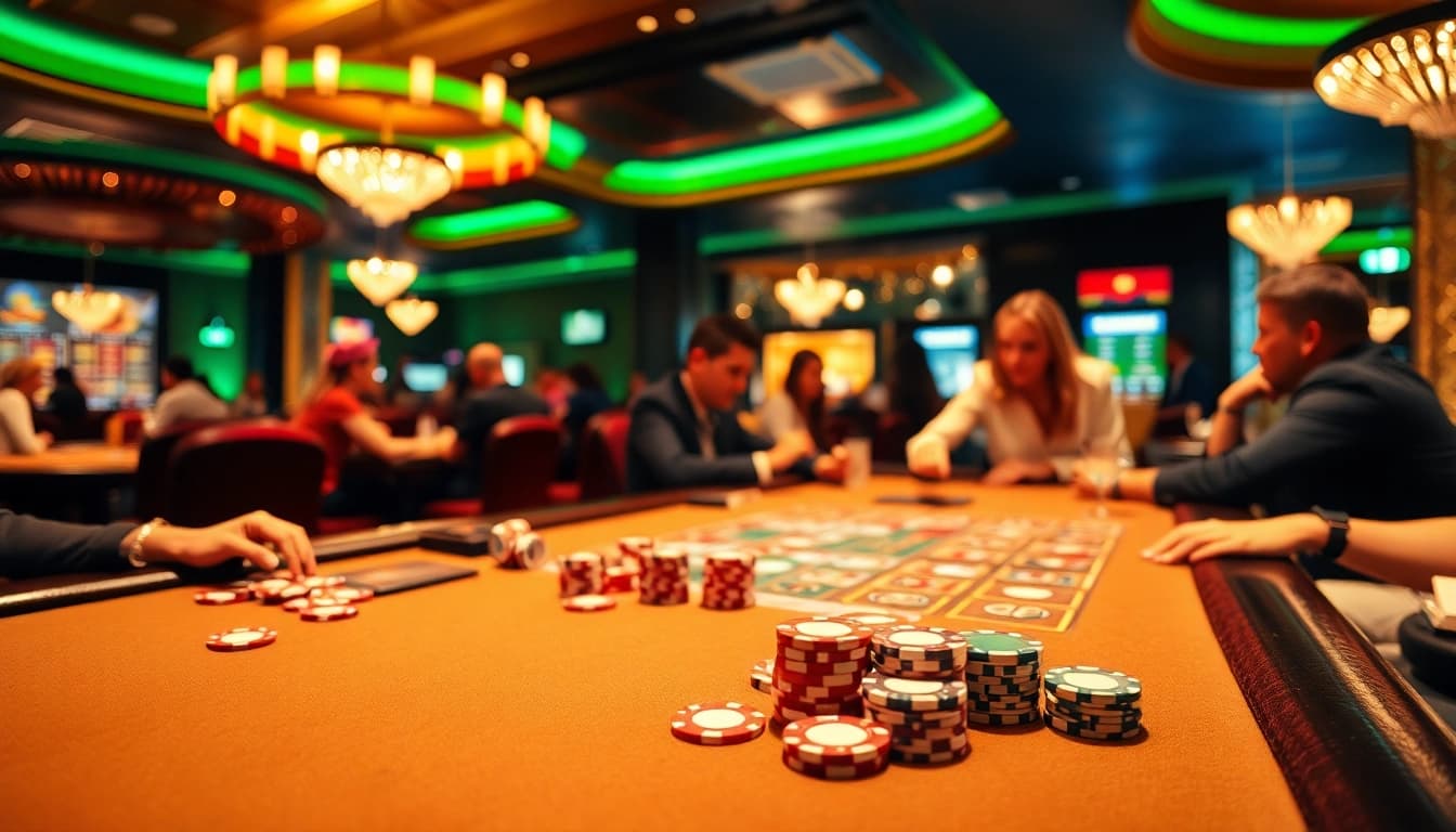 Profitez d'une expérience de casino en ligne fiable avec des tables de jeux animées.