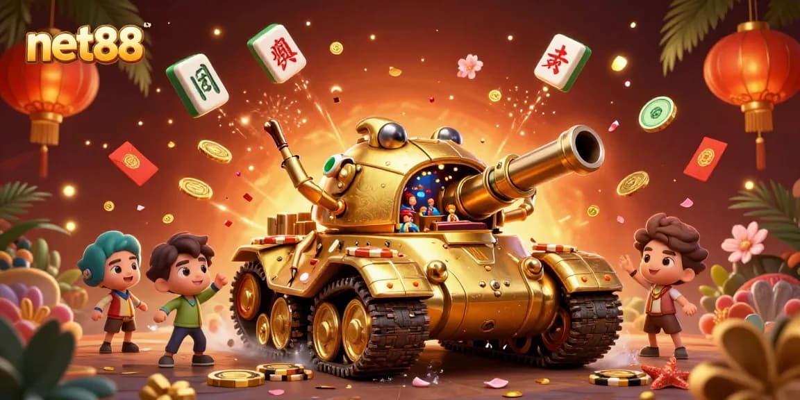 Experience thrilling gameplay with net88's golden beetle tank casino adventure.