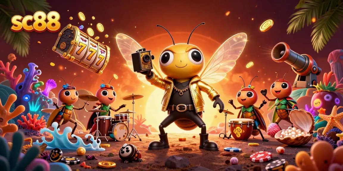Win big with SC88's exciting games and vibrant online casino atmosphere, featuring dynamic characters and rich details.