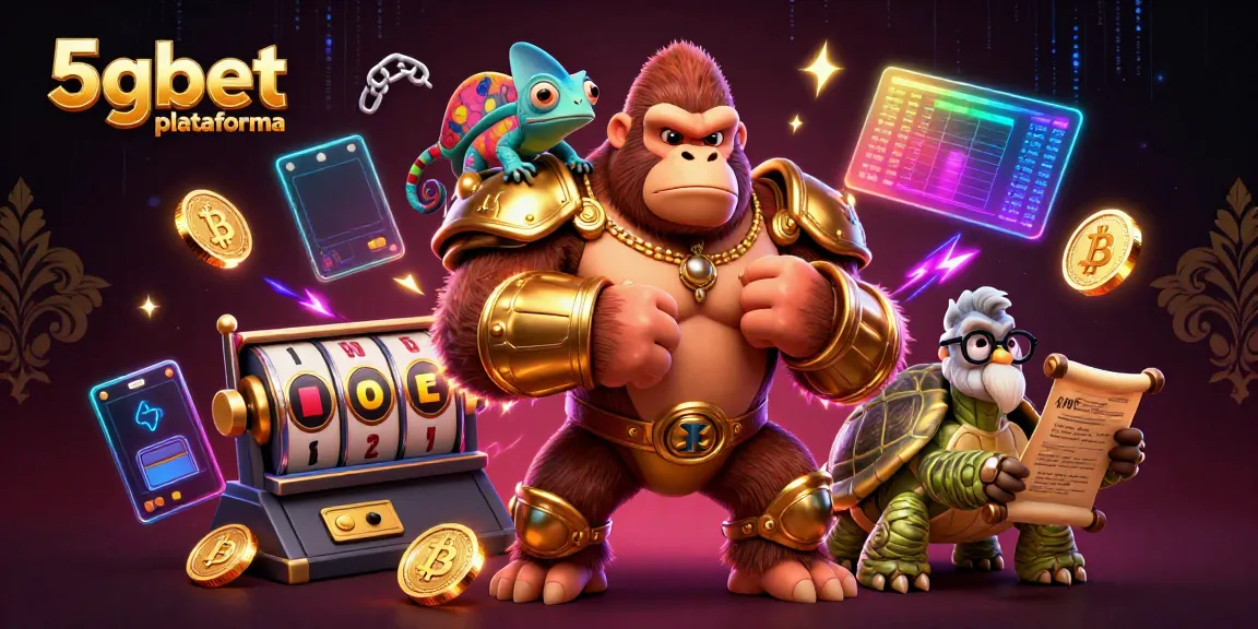 Experience the thrill on the 5gbet plataforma with vibrant colors and casino elements