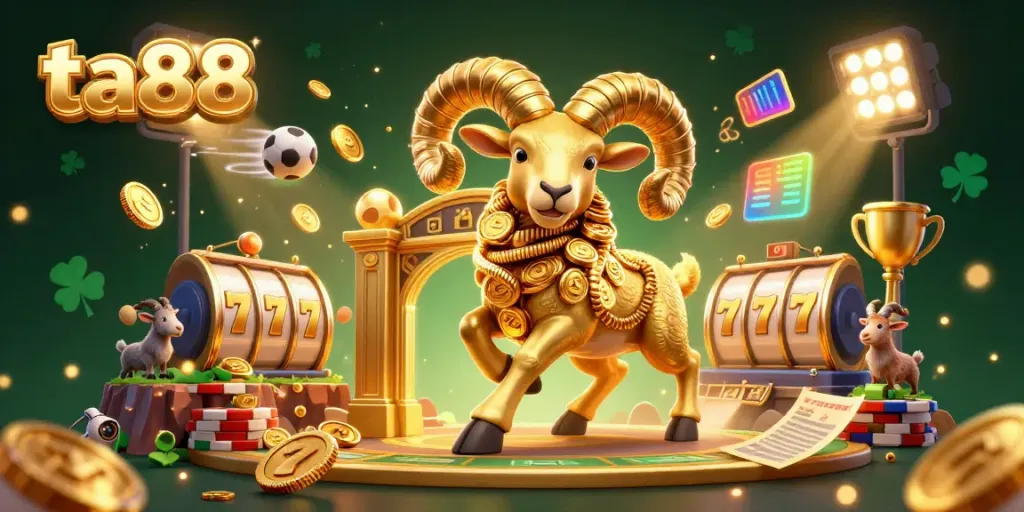 Engage with thrilling ta88 jackpot gaming experiences featuring golden symbols and dynamic elements.