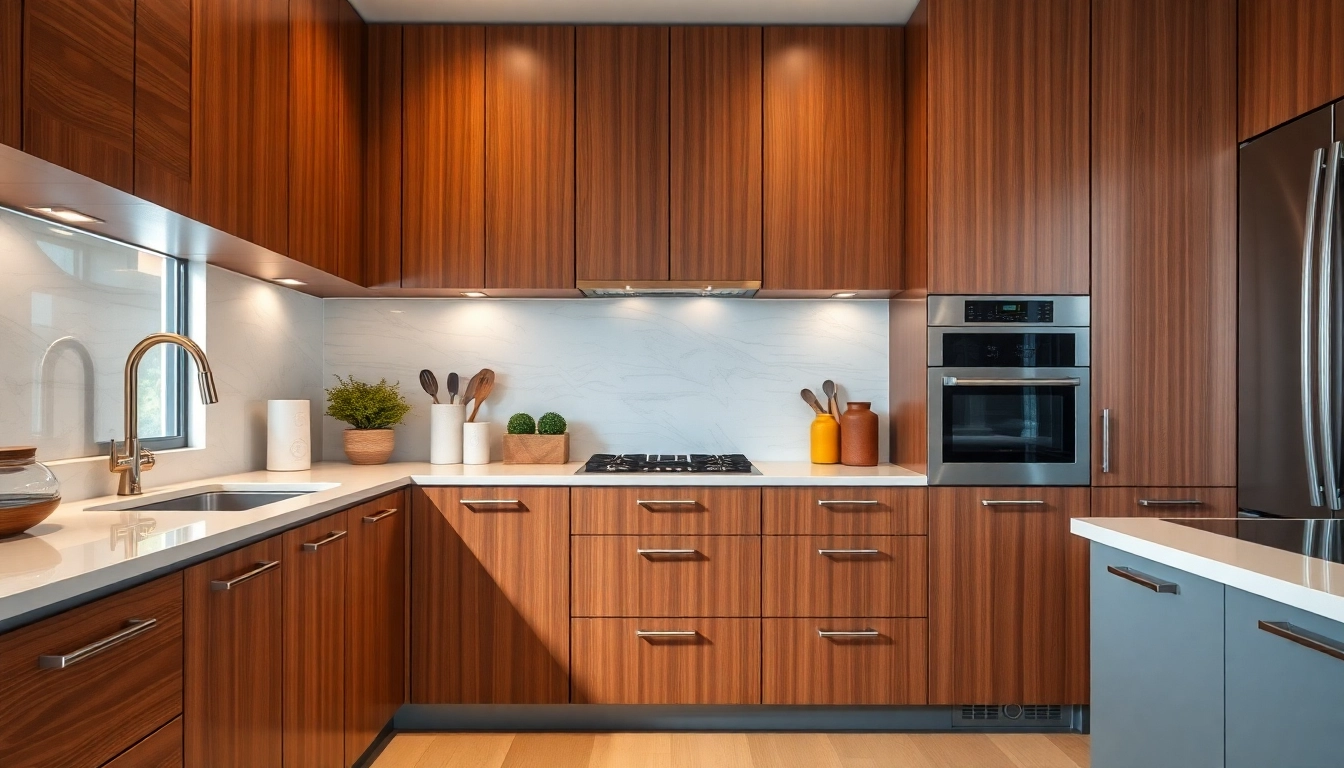 Enhance your home with custom cabinets near me that perfectly fit your kitchen's aesthetics.