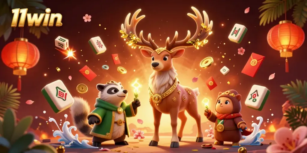Experience thrilling games at 11win with vibrant characters and engaging casino elements.