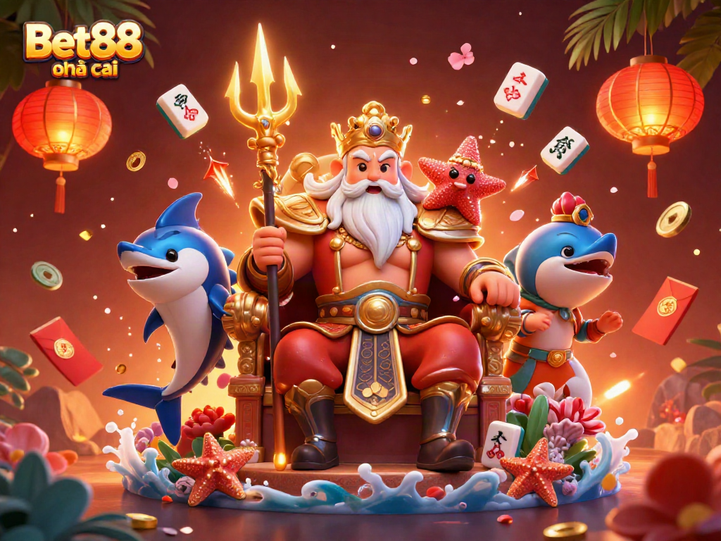 Experience the excitement of Bet88 nhà cái with vibrant gameplay elements in a rich 3D environment.