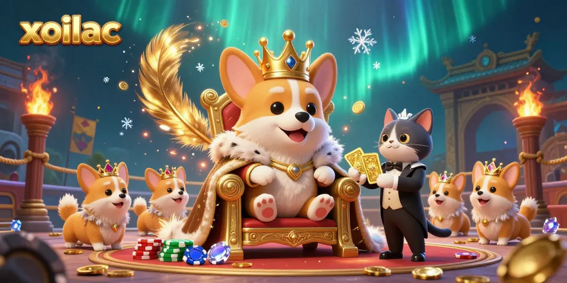 Experience exciting live action with xoilac's vibrant casino scene featuring dynamic characters and rich game elements.