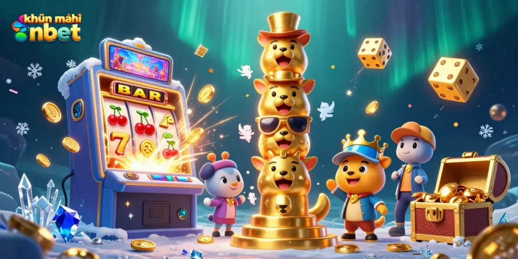 Activate winning potential with khuyến mãi nbet in this vibrant casino illustration bursting with excitement.